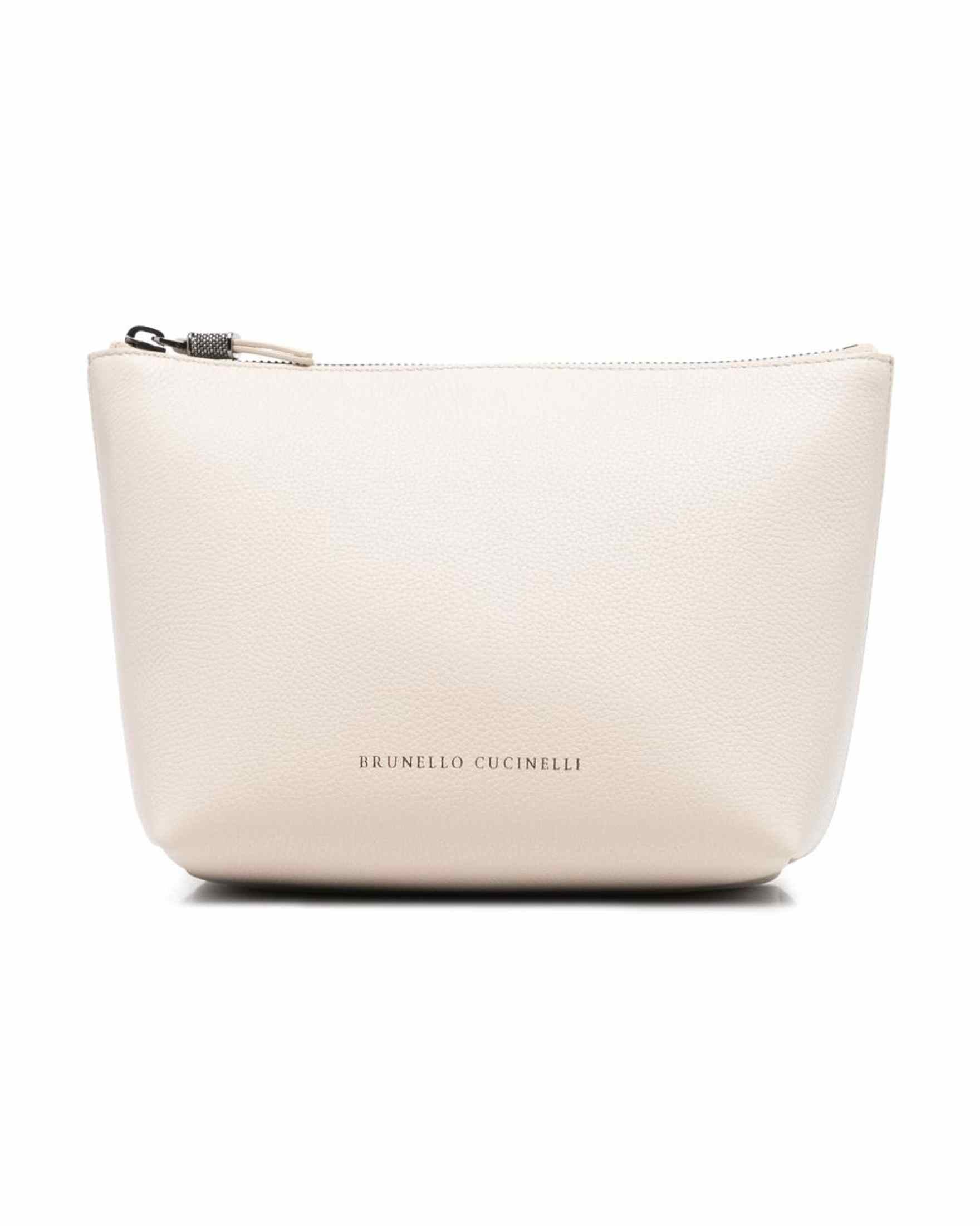 Brunello Cucinelli Leather Pouch Glam Steals