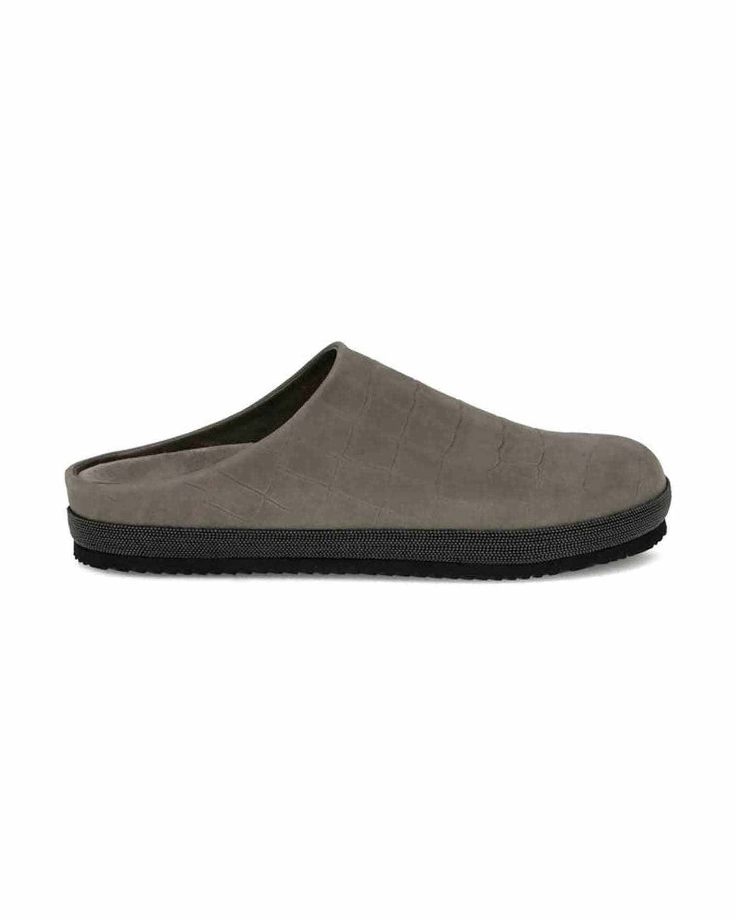 Brunello Cucinelli Leather Sabots Glam Steals