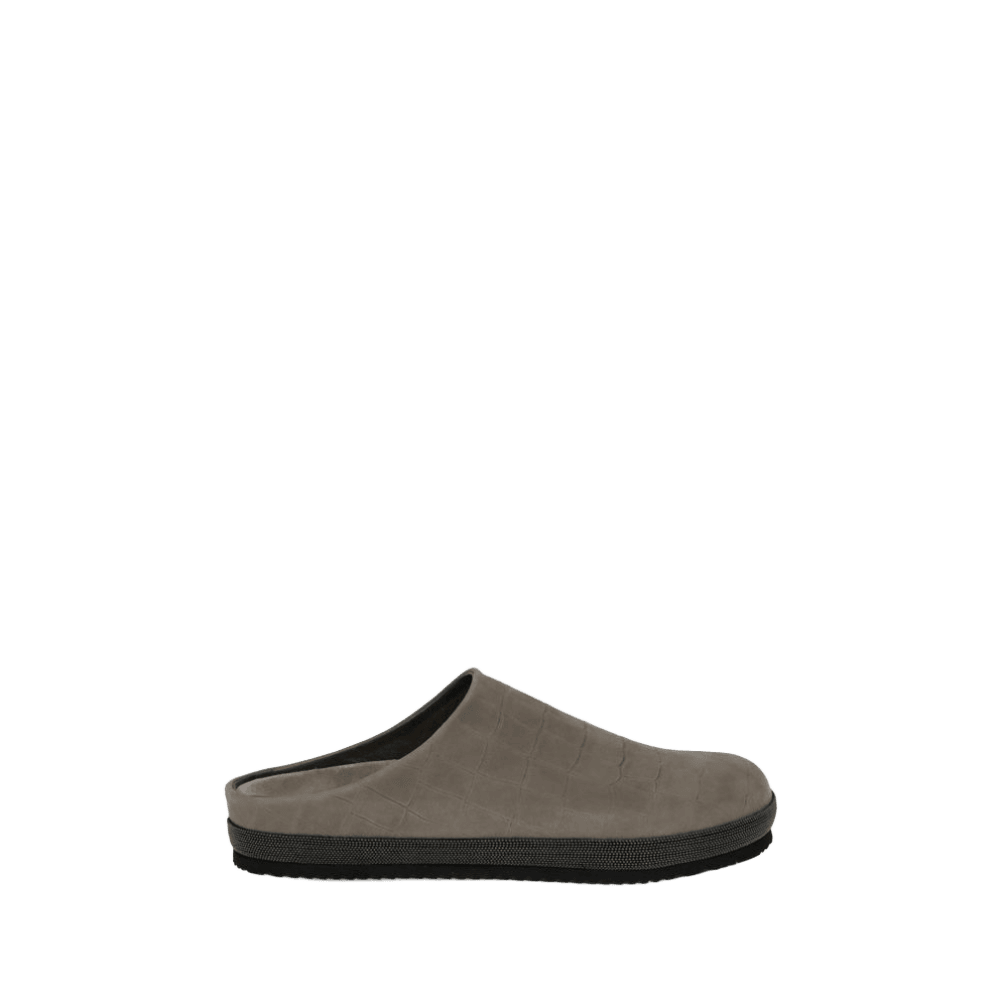 Brunello Cucinelli Leather Sabots Glam Steals