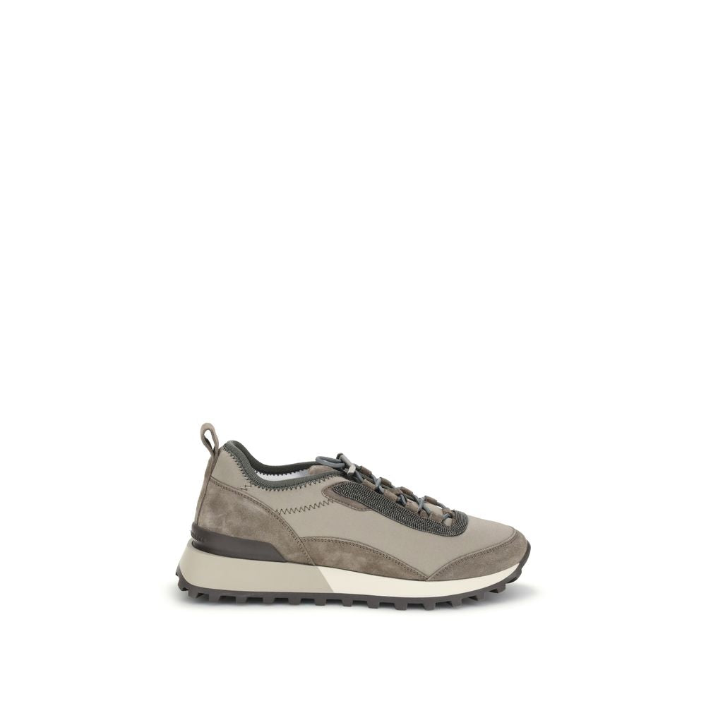 Brunello Cucinelli Leather Sneakers Glam Steals