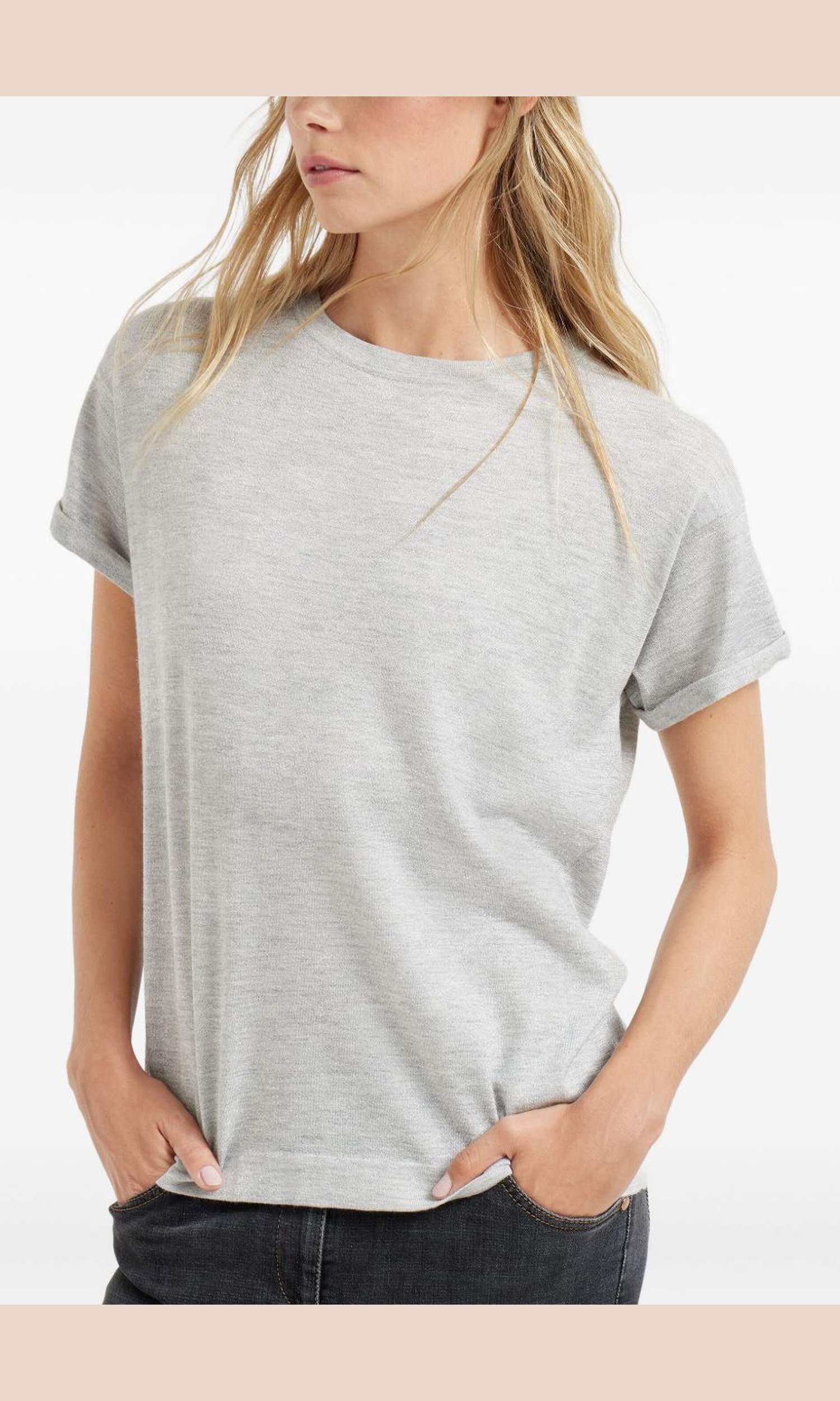 Brunello Cucinelli Light Grey T-shirt and Polo Glam Steals
