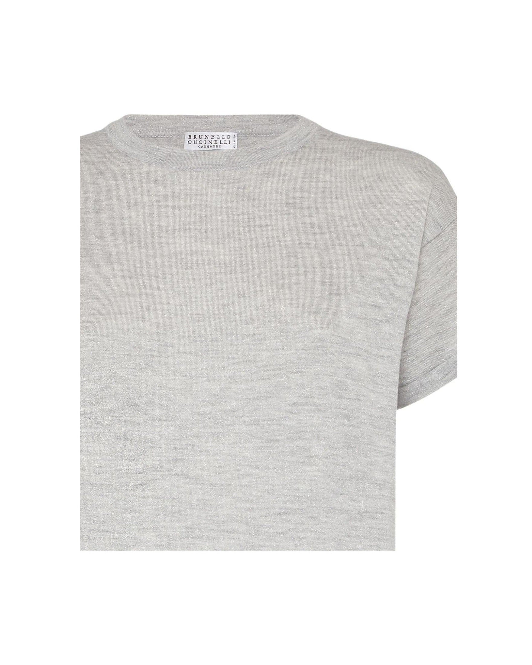 Brunello Cucinelli Light Grey T-shirt and Polo Glam Steals