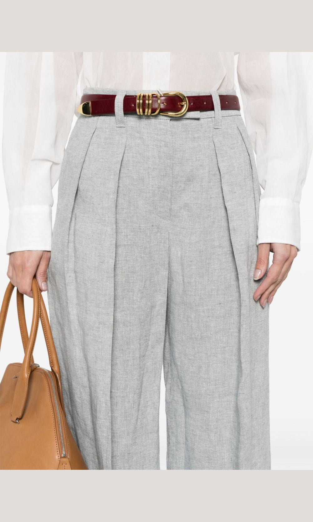 Brunello Cucinelli Light Grey Trouser Glam Steals