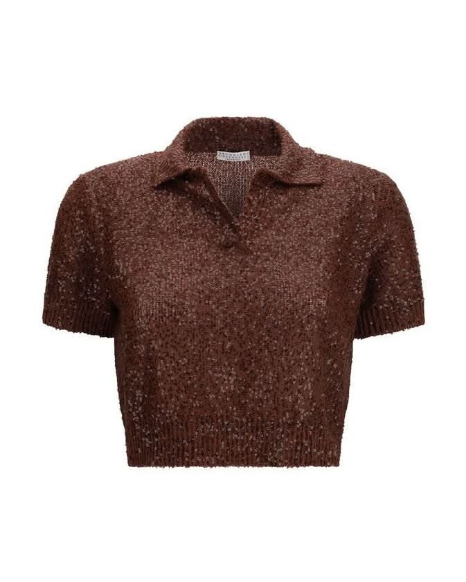 Brunello Cucinelli Linen Bordeaux Shortsleeve Shirt Glam Steals