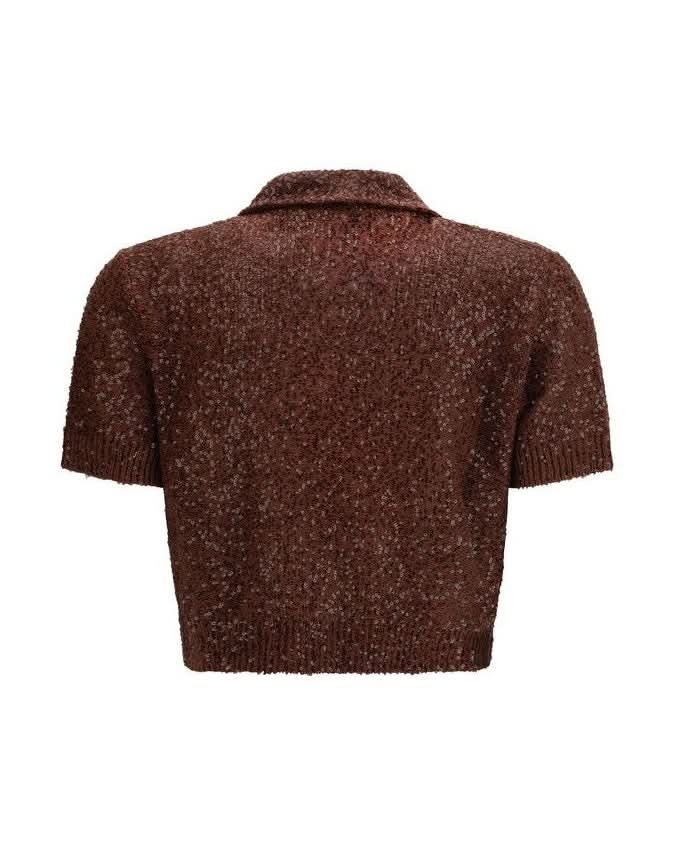 Brunello Cucinelli Linen Bordeaux Shortsleeve Shirt Glam Steals