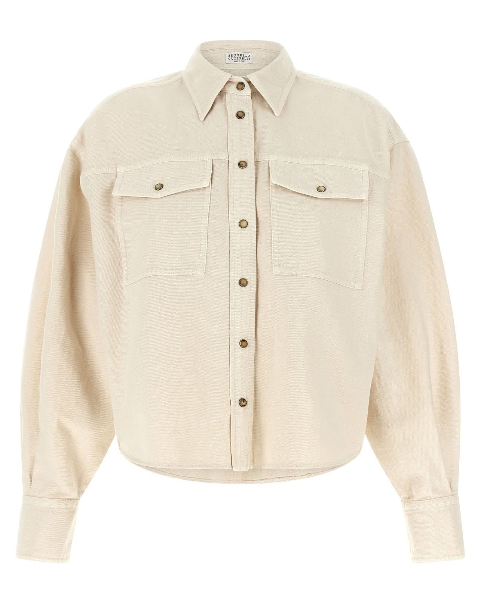 Brunello Cucinelli Linen Cotton Shirt Glam Steals