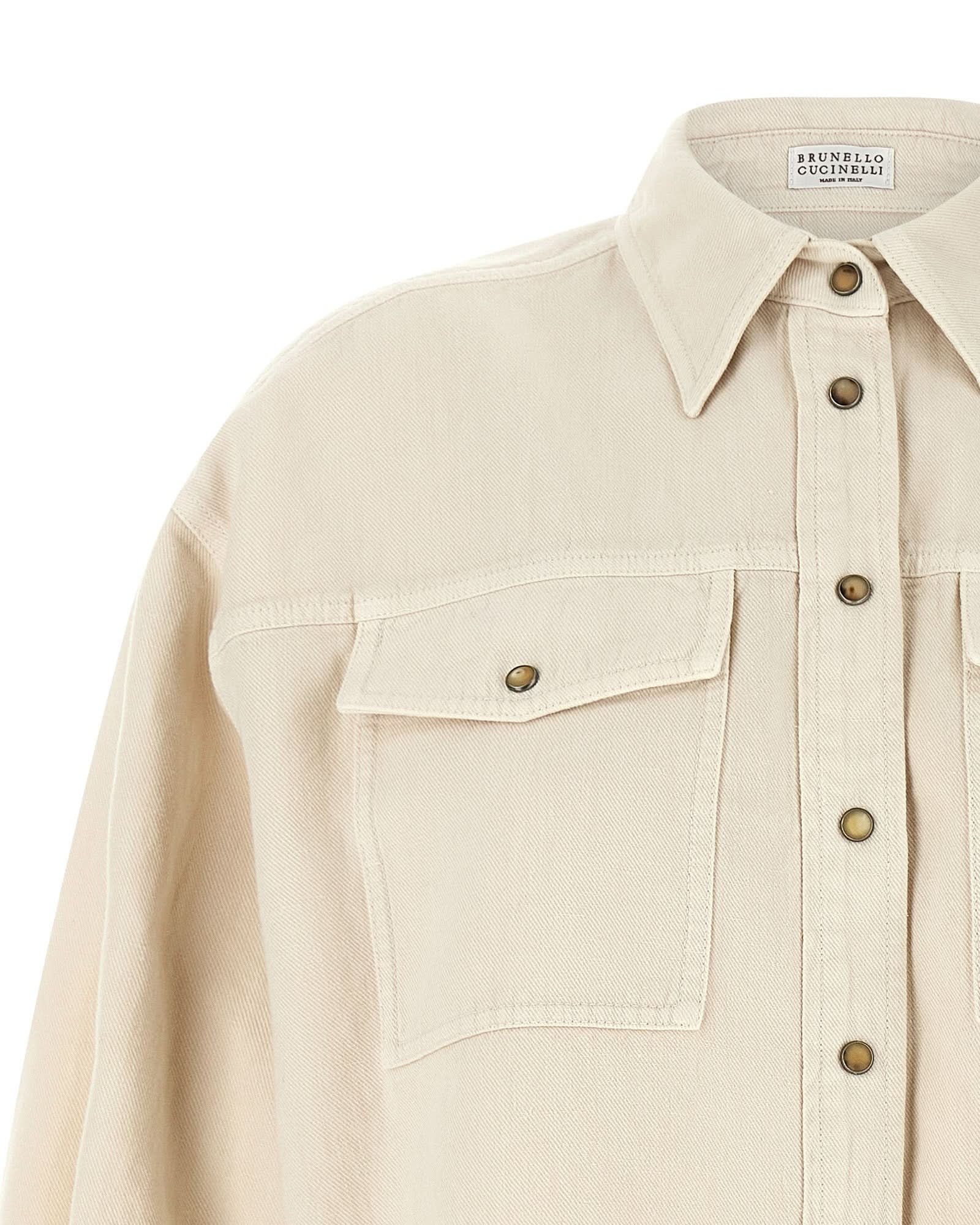Brunello Cucinelli Linen Cotton Shirt Glam Steals