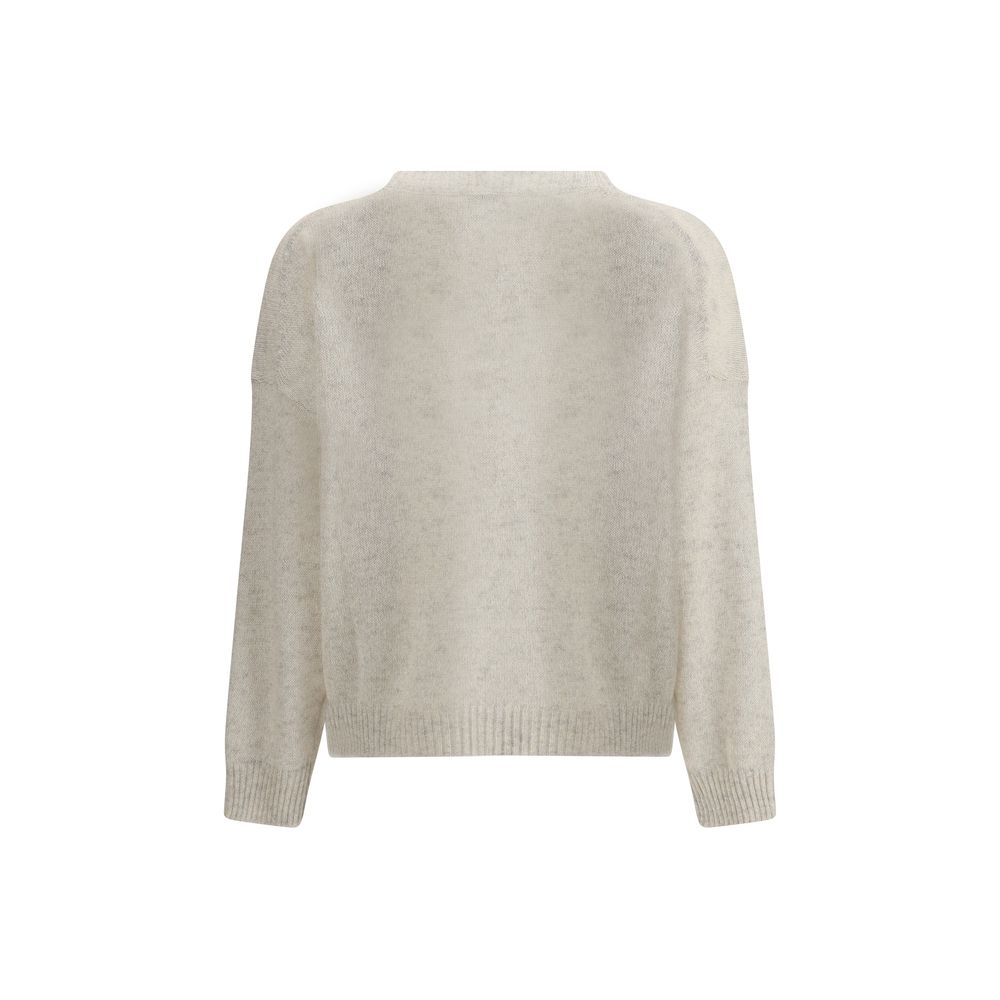 Brunello Cucinelli Lurex Effect Sweater Glam Steals