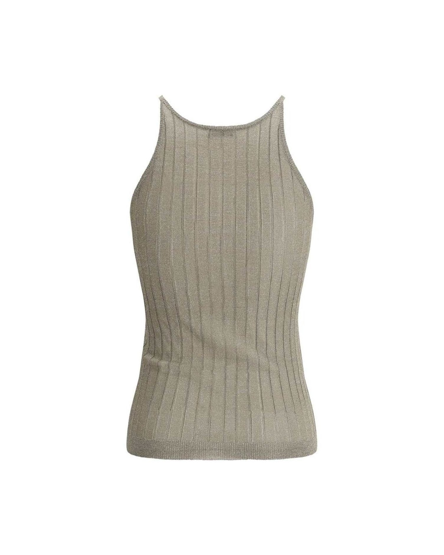 Brunello Cucinelli Lurex Tank Top Glam Steals