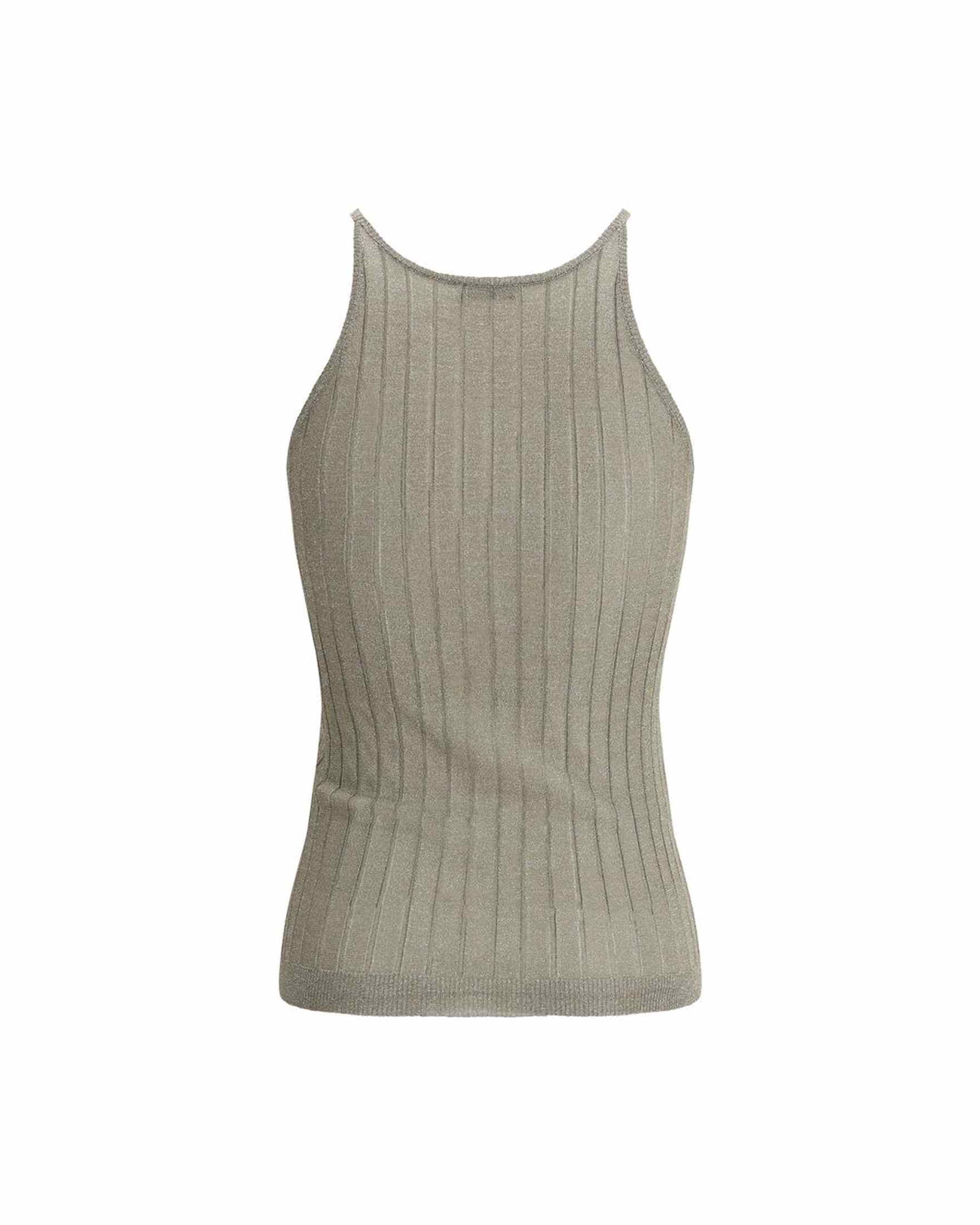 Brunello Cucinelli Lurex Tank Top Glam Steals