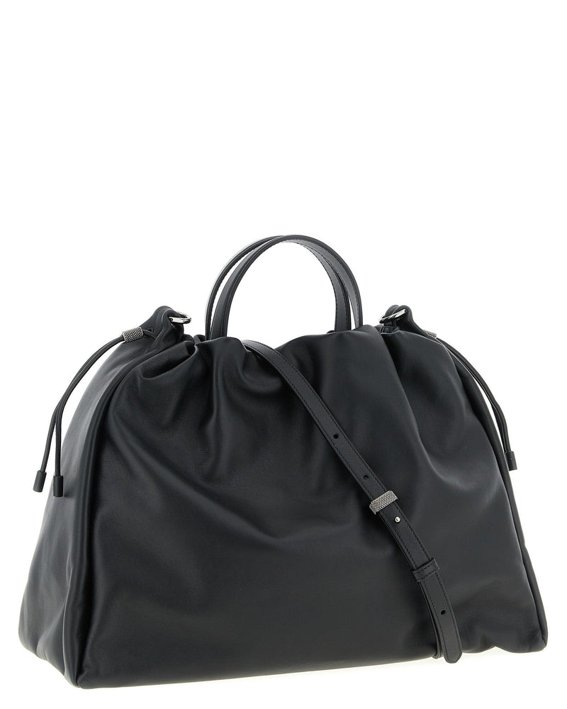 Brunello Cucinelli Mellow Large Shopping Bag Glam Steals