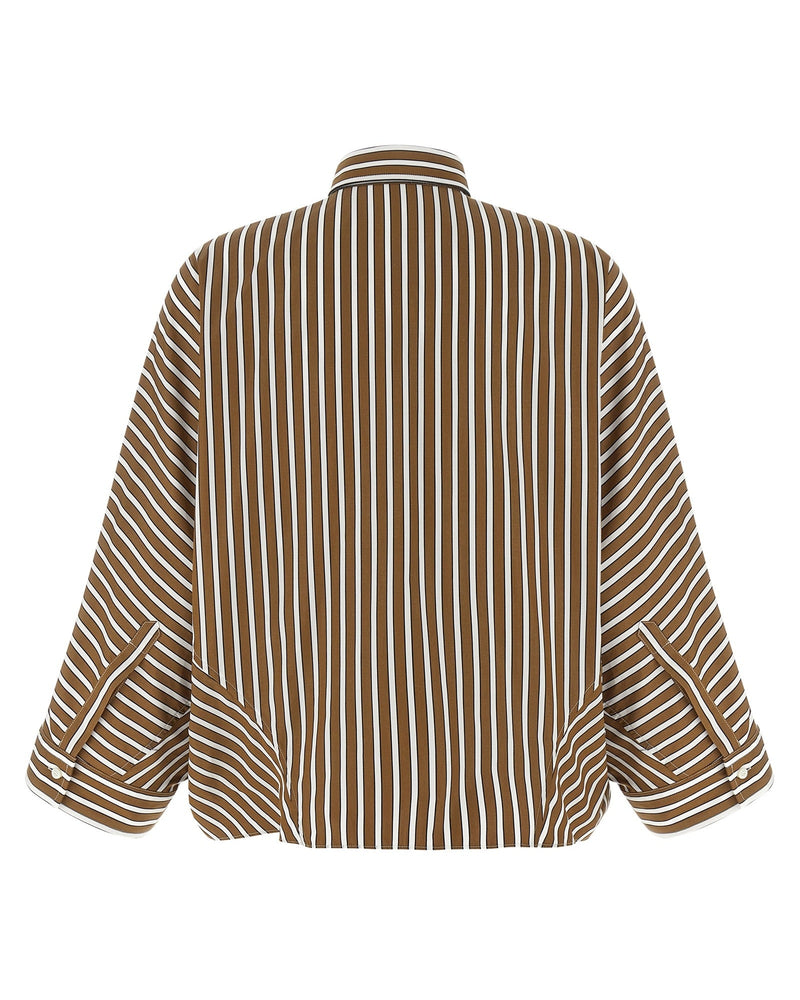 Brunello Cucinelli Monile Striped Shirt Glam Steals