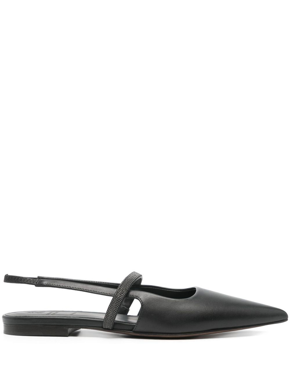 Brunello Cucinelli Monili Chain Ballerina Shoes Glam Steals