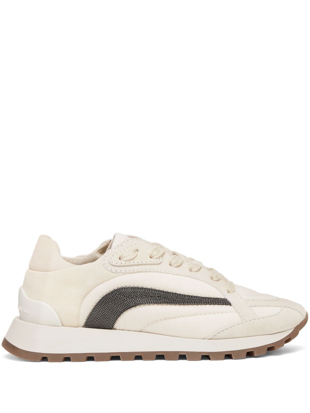 Brunello Cucinelli Monili Detail Sneakers Glam Steals