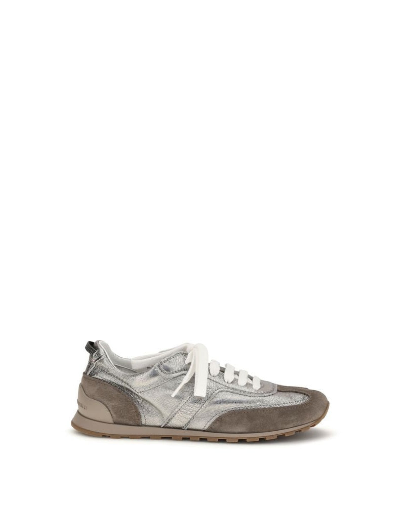 Brunello Cucinelli Multicolor Leather Calf Bos Taurus Athletic Sneakers Glam Steals