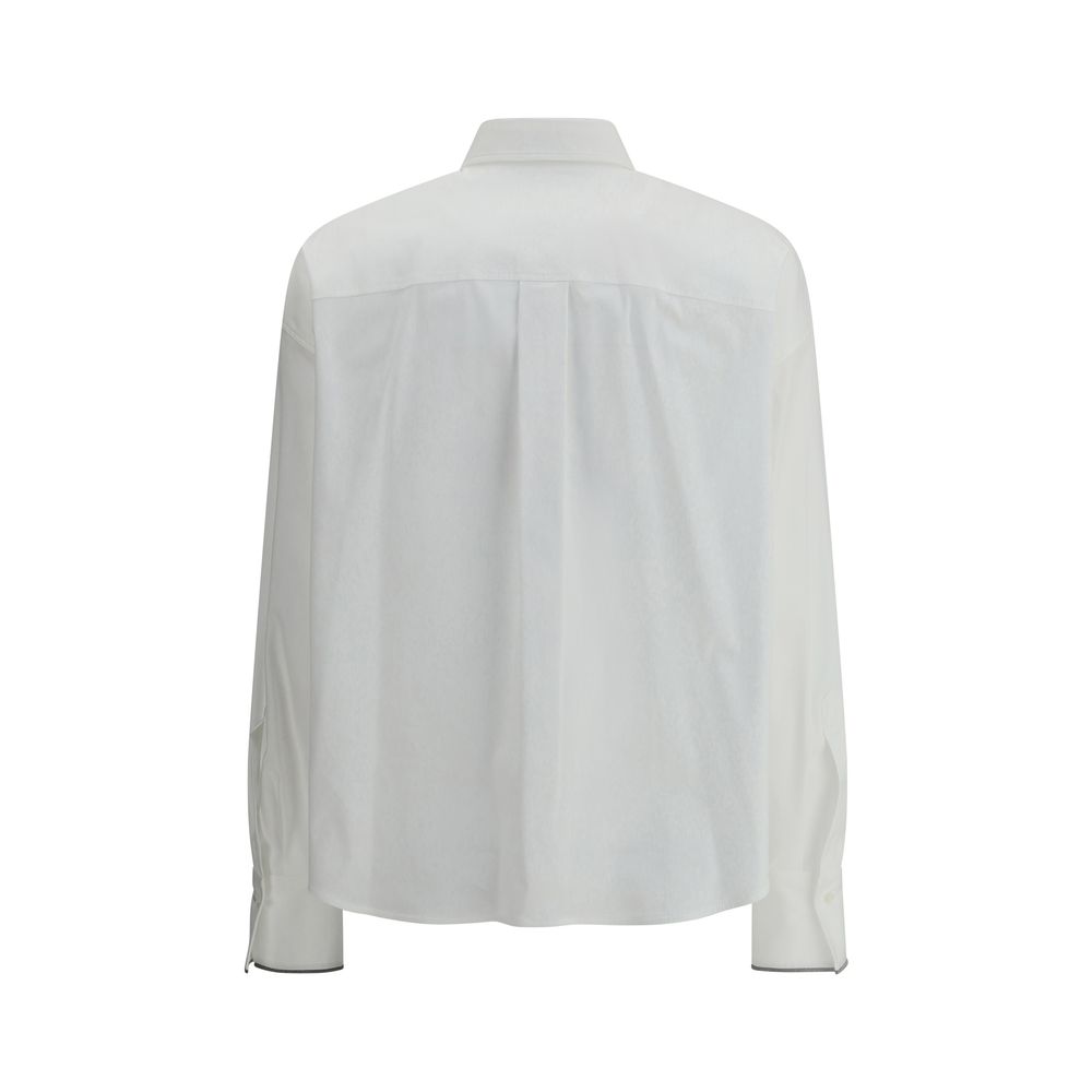 Brunello Cucinelli Oversized Shirt Glam Steals