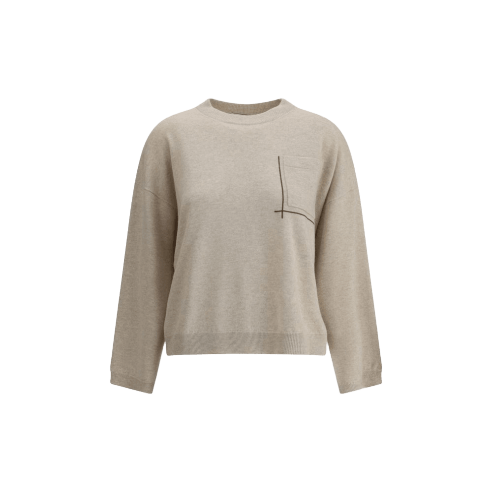 Brunello Cucinelli Oversized Sweater Glam Steals
