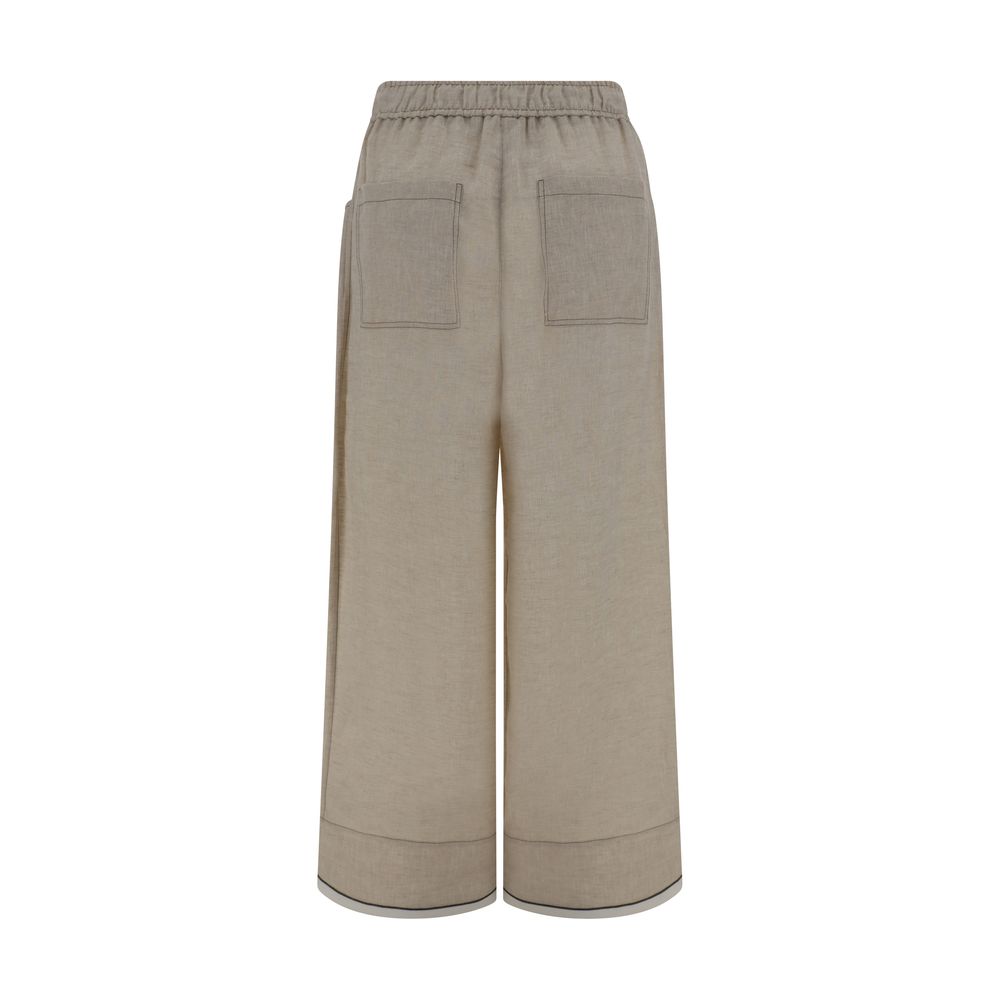 Brunello Cucinelli Pant With Embellishments Glam Steals