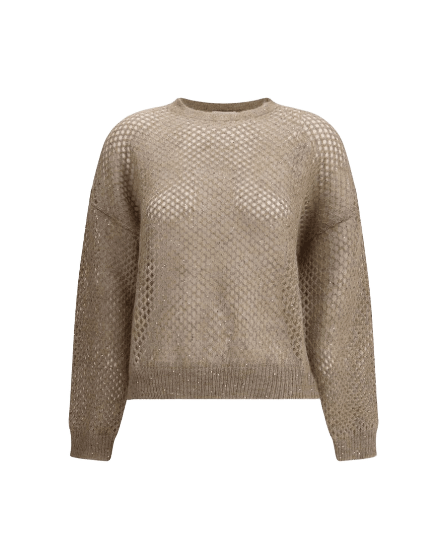 Brunello Cucinelli Perforated Sweater Glam Steals