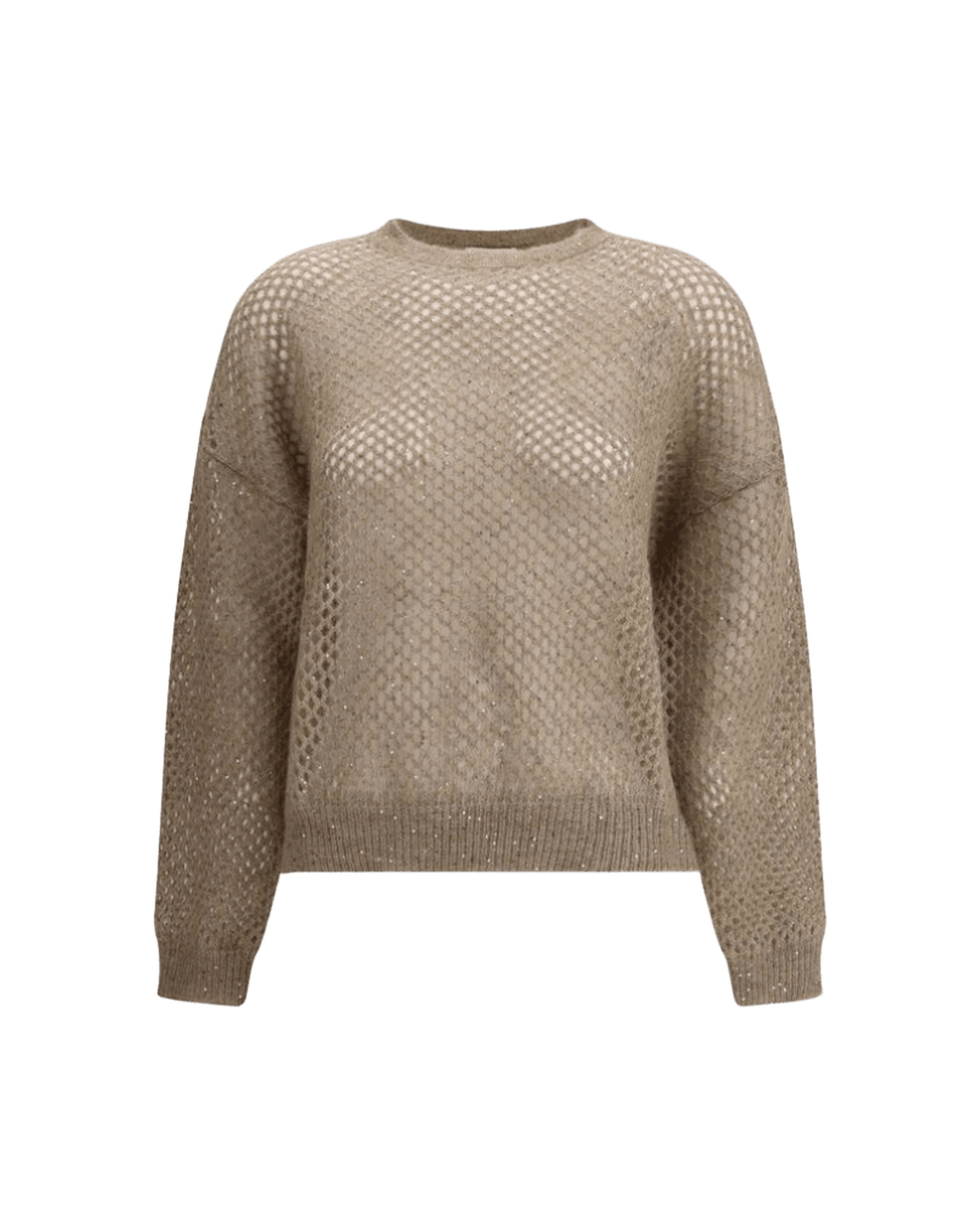 Brunello Cucinelli Perforated Sweater Glam Steals