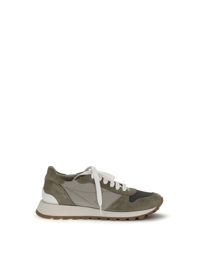 Brunello Cucinelli Polyester Athletic Sneakers 