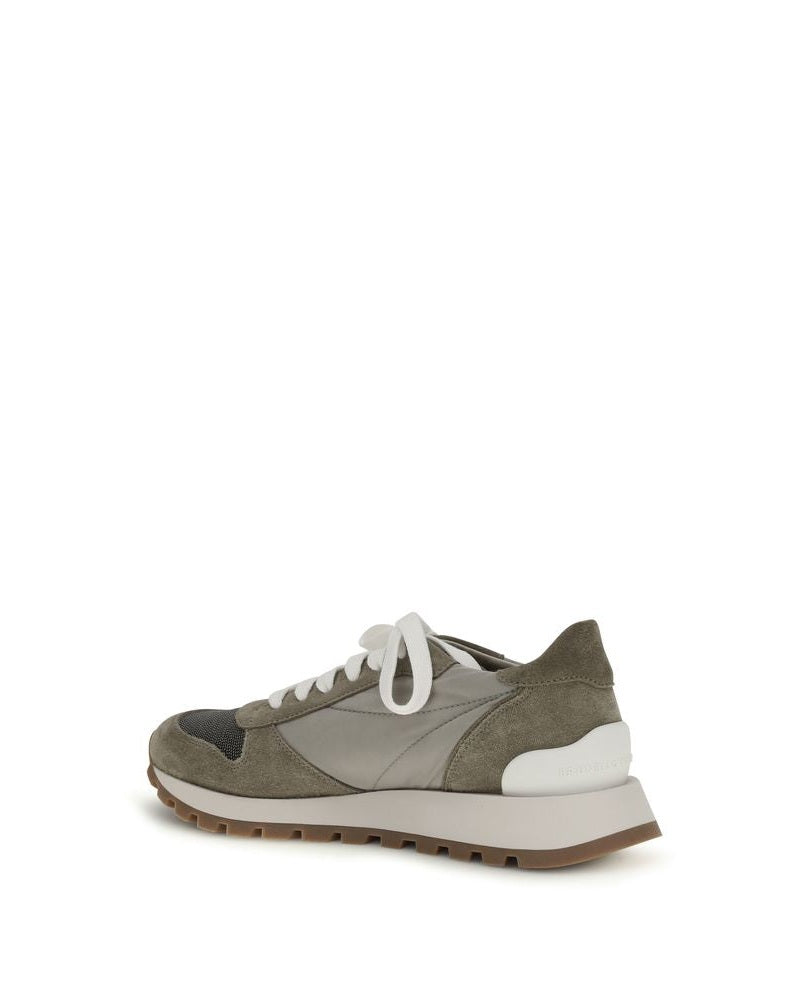 Brunello Cucinelli Polyester Athletic Sneakers 