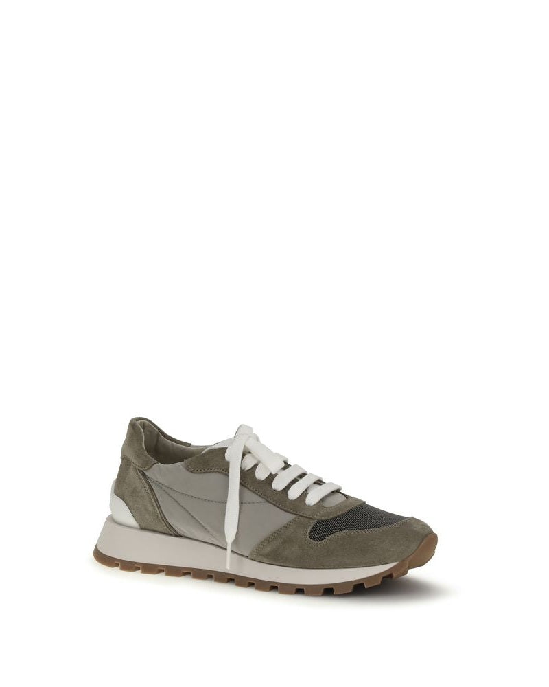 Brunello Cucinelli Polyester Athletic Sneakers 