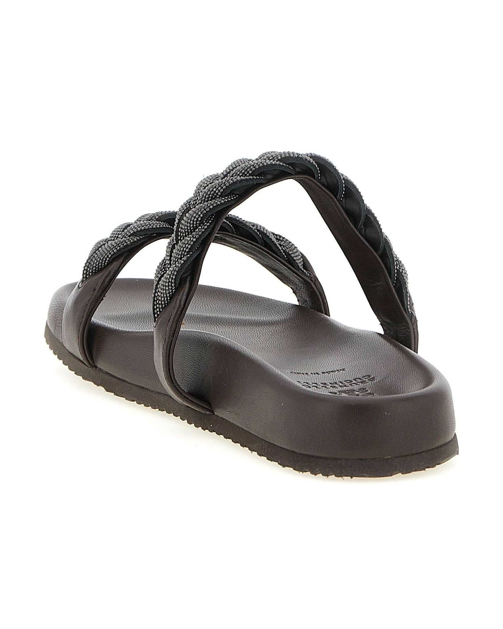 Brunello Cucinelli Precious Braided Straps Sandals Glam Steals