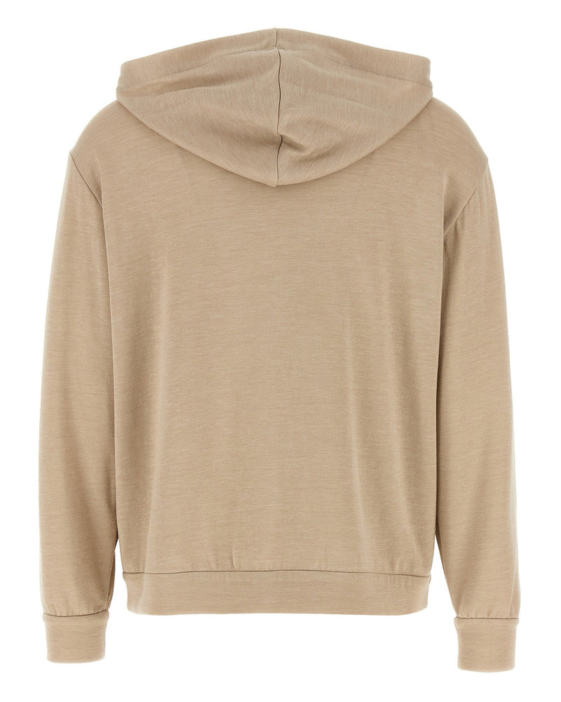 Brunello Cucinelli Precious Zipper Pull Hoodie Glam Steals