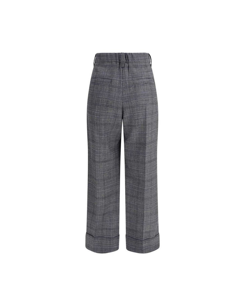 Brunello Cucinelli Prince Of Wales Patterned Pant Glam Steals