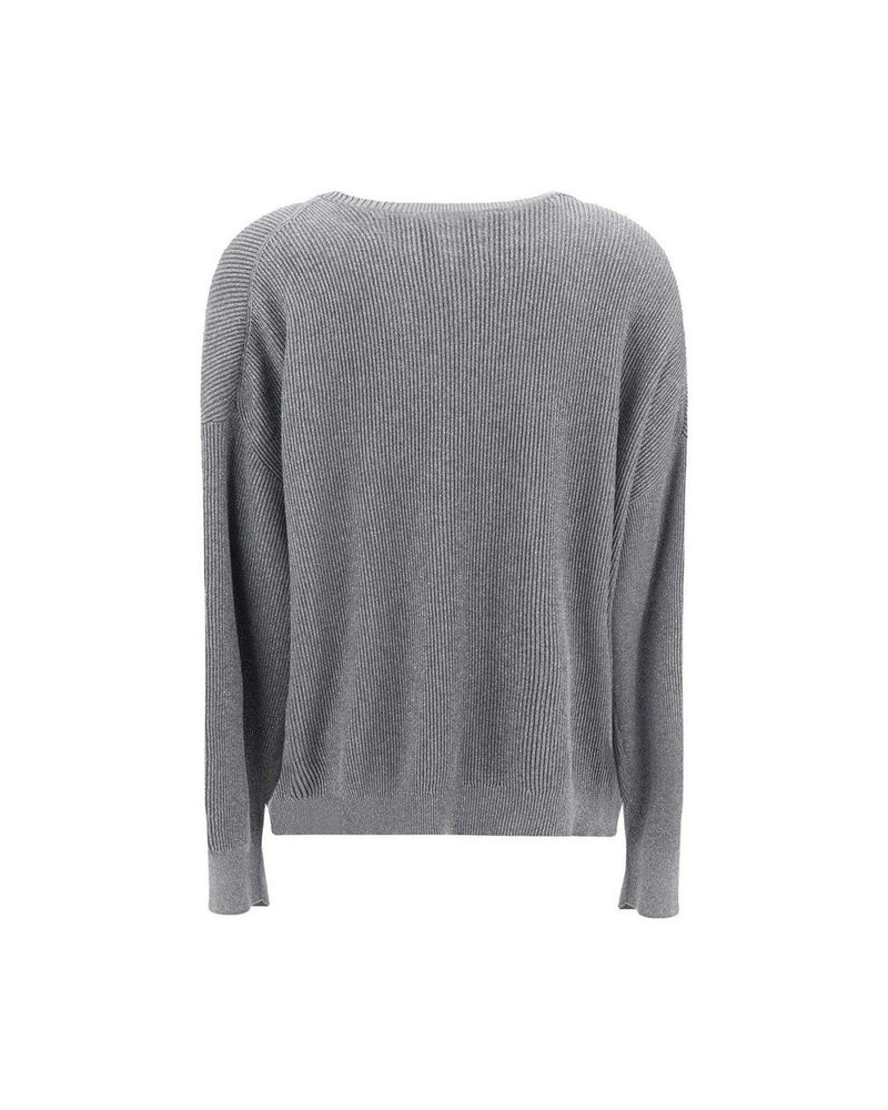 Brunello Cucinelli Ribbed Sweater Glam Steals