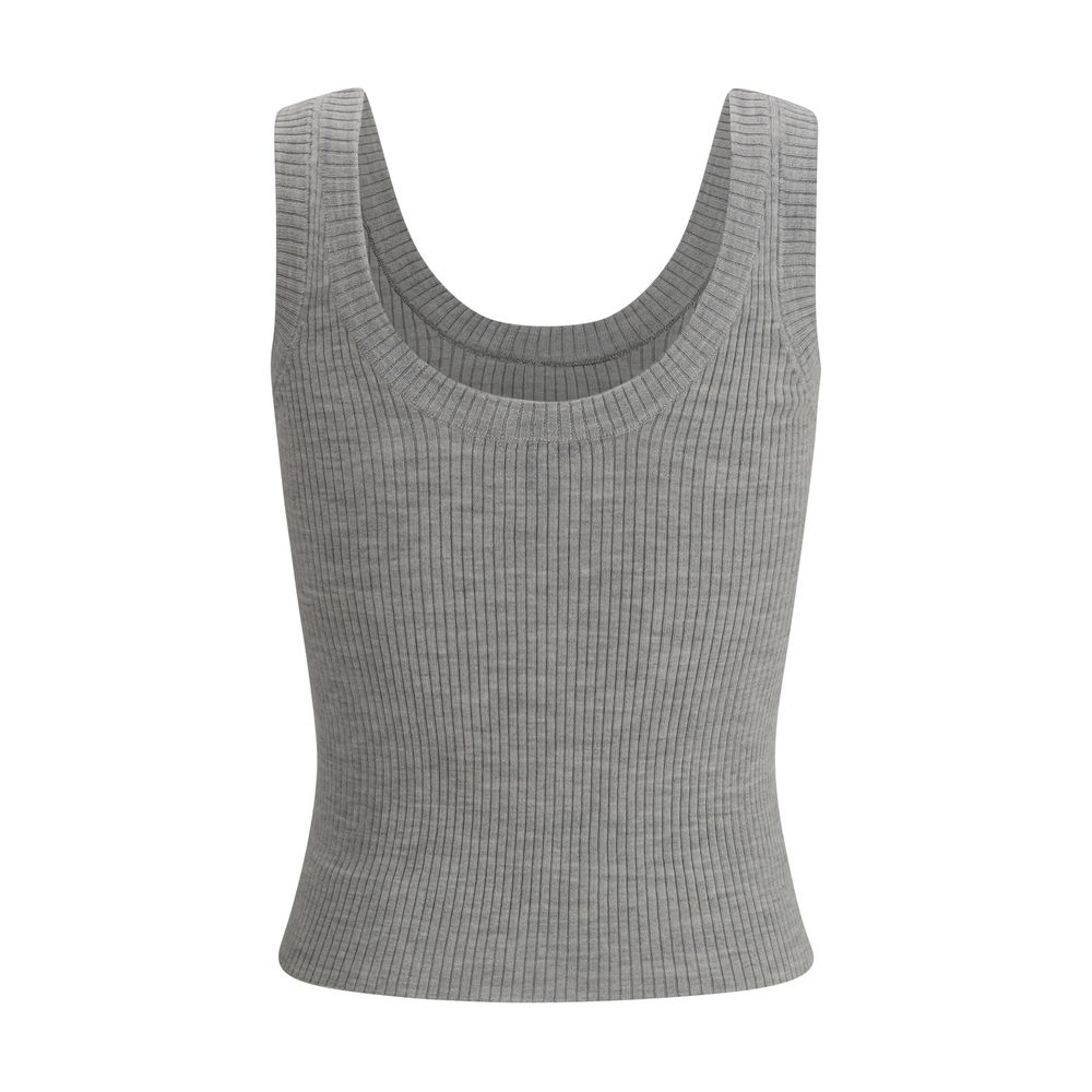 Brunello Cucinelli Ribbed Tank Top Glam Steals