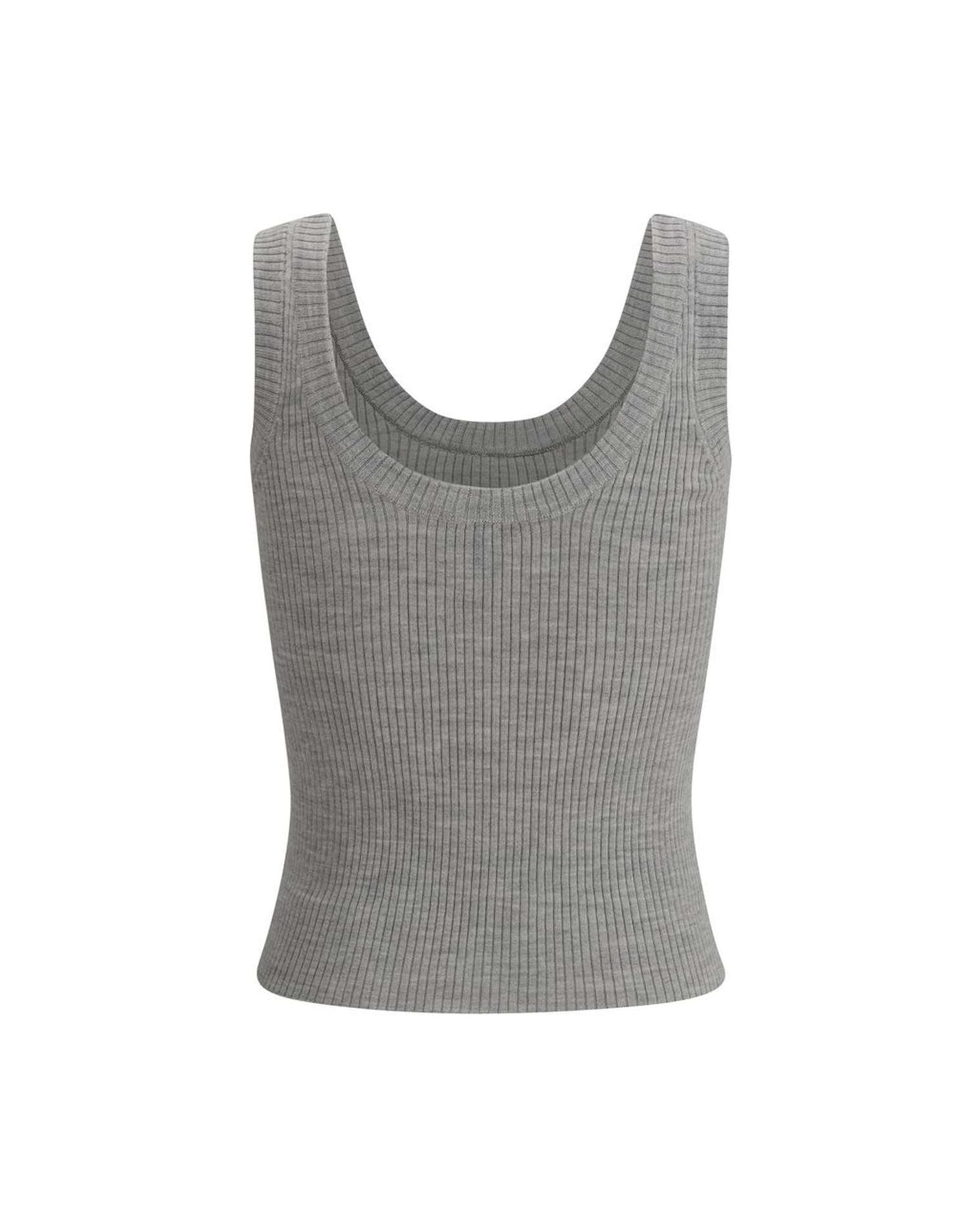 Brunello Cucinelli Ribbed Tank Top Glam Steals