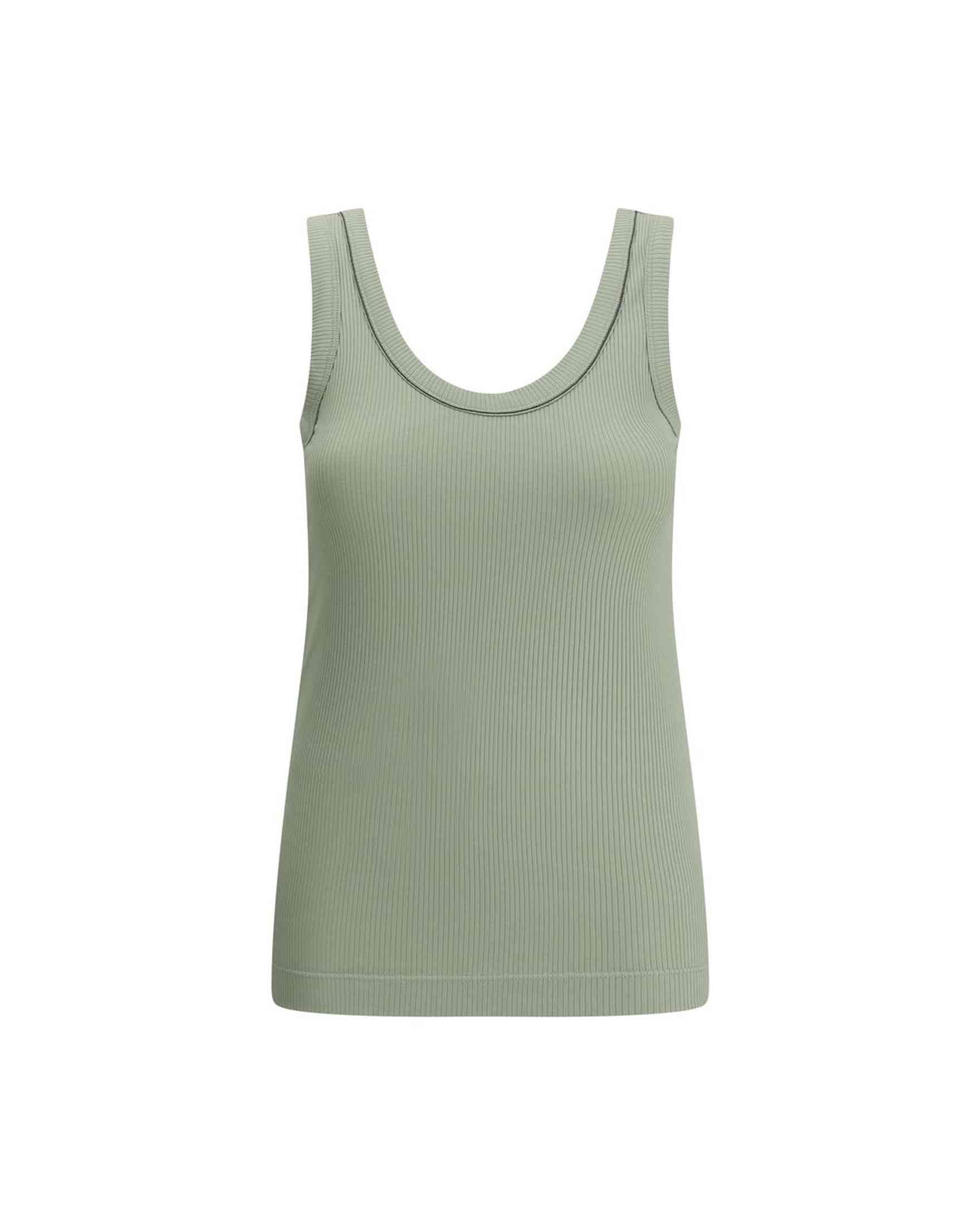 Brunello Cucinelli Ribbed Top Glam Steals