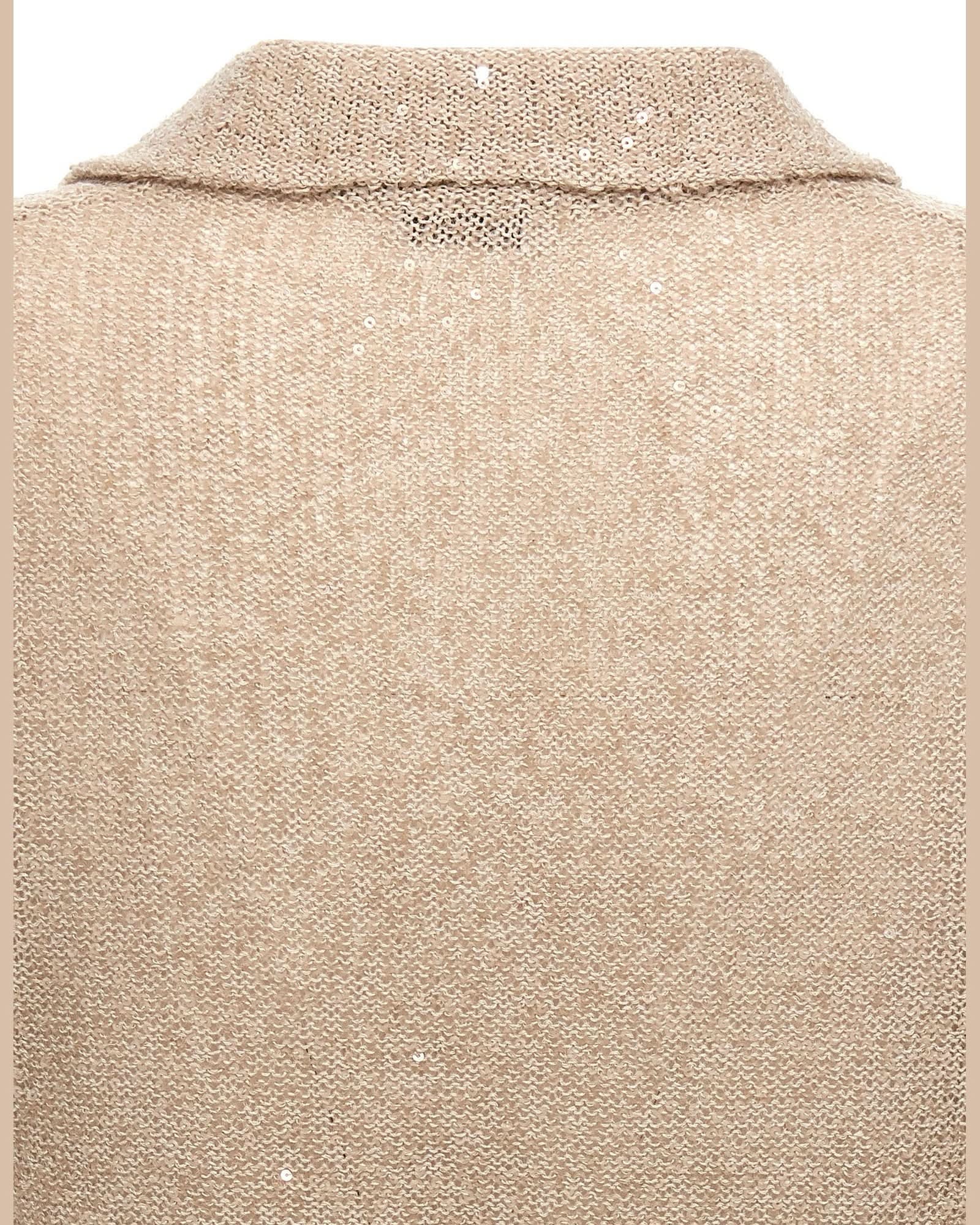 Brunello Cucinelli Sequin Polo Shirt Glam Steals
