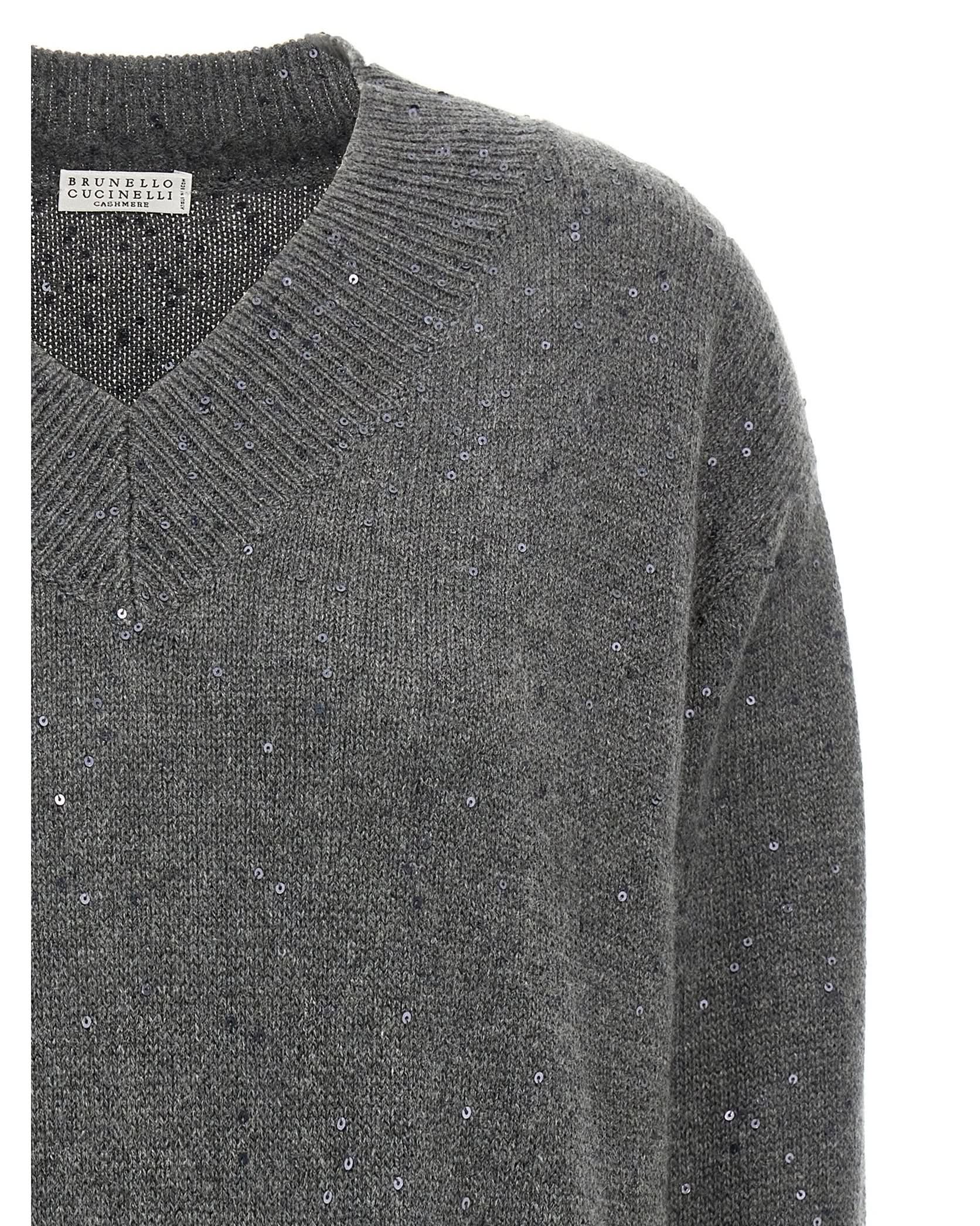 Brunello Cucinelli Sequin Sweater Glam Steals