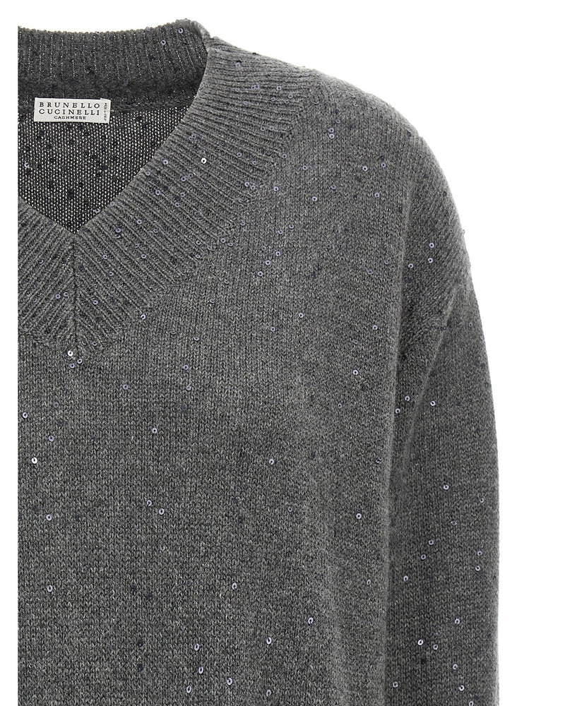 Brunello Cucinelli Sequin Sweater Glam Steals