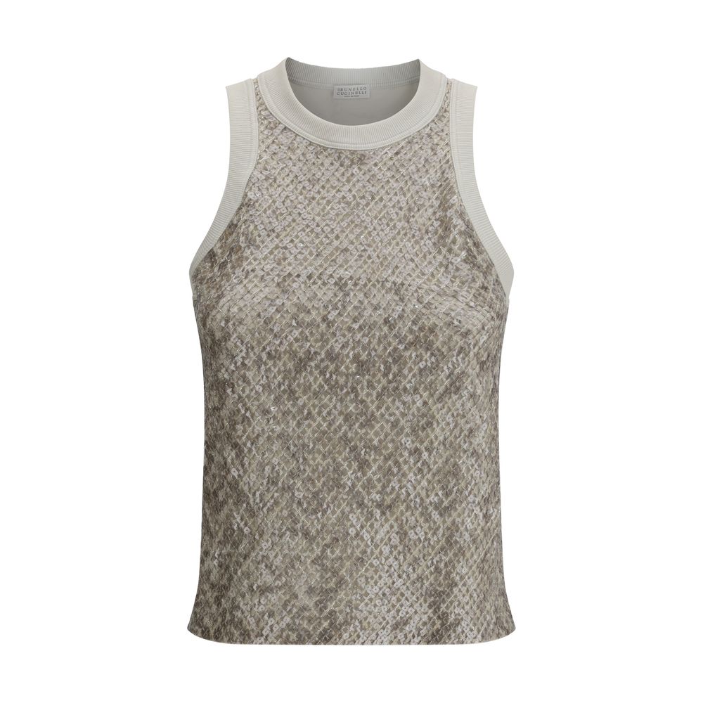 Brunello Cucinelli Sequins Top Glam Steals