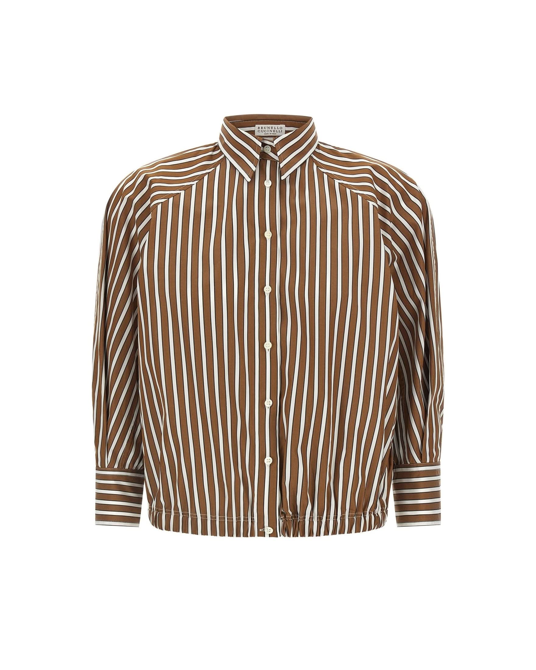 Brunello Cucinelli Shadow Striped Shirt Glam Steals