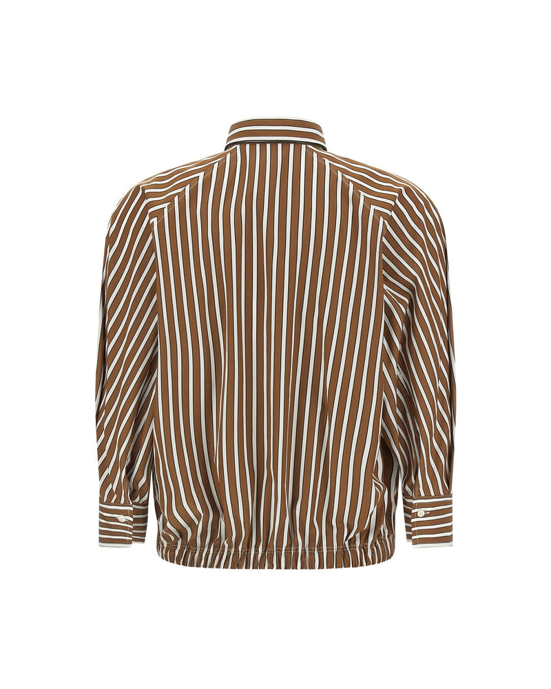 Brunello Cucinelli Shadow Striped Shirt Glam Steals