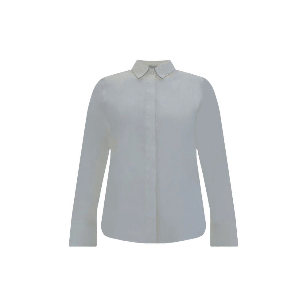 Brunello Cucinelli Shirt With Iconic Jewelry Details Glam Steals