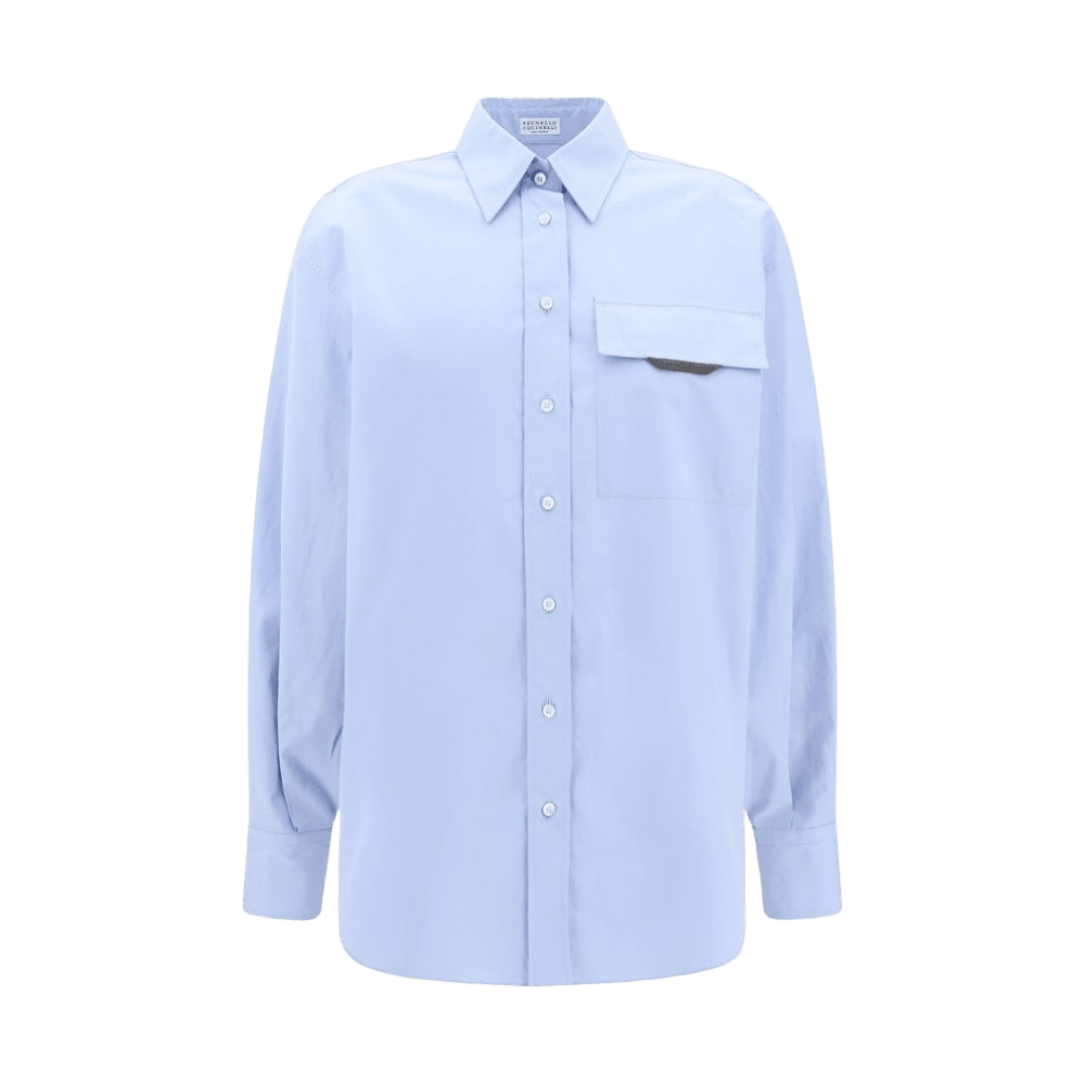 Brunello Cucinelli Shirt With Iconic Jewelry Detail Glam Steals