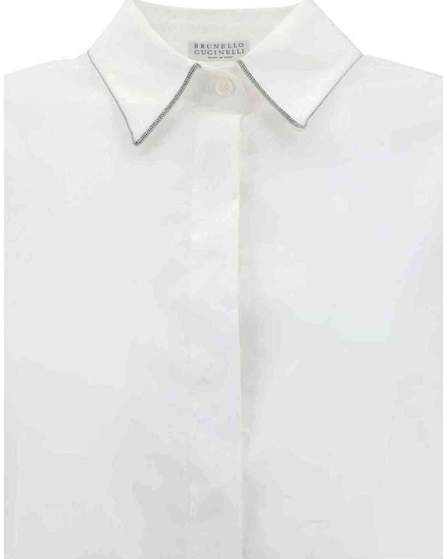 Brunello Cucinelli Shirt With Iconic Jewelry Details Glam Steals