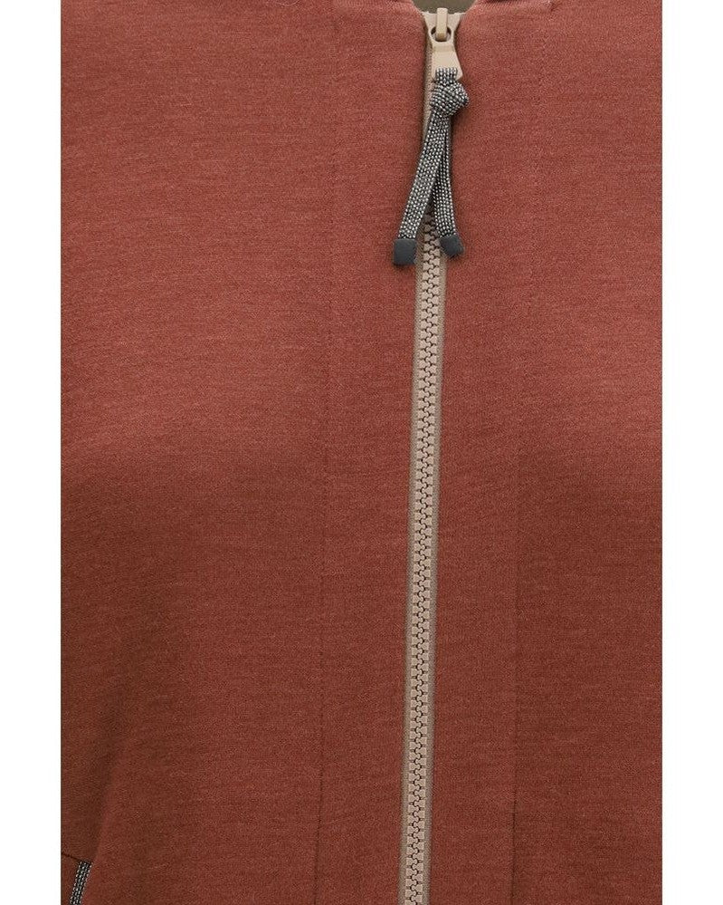 Brunello Cucinelli Silk Bordeaux Sweatshirt Glam Steals