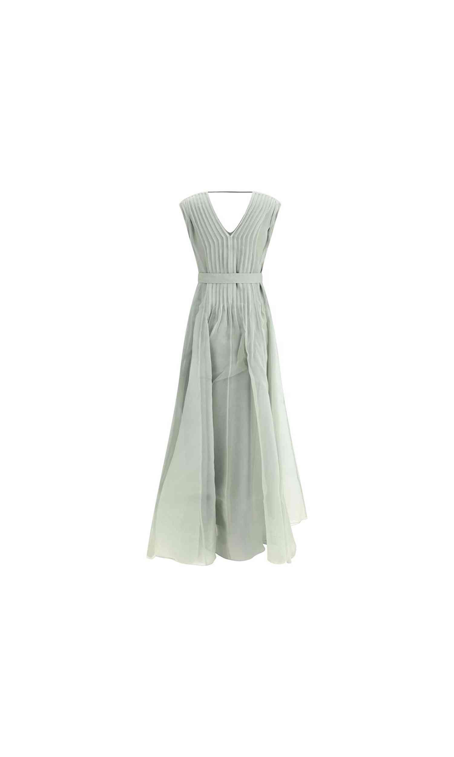 Brunello Cucinelli Silk Long Dress Glam Steals