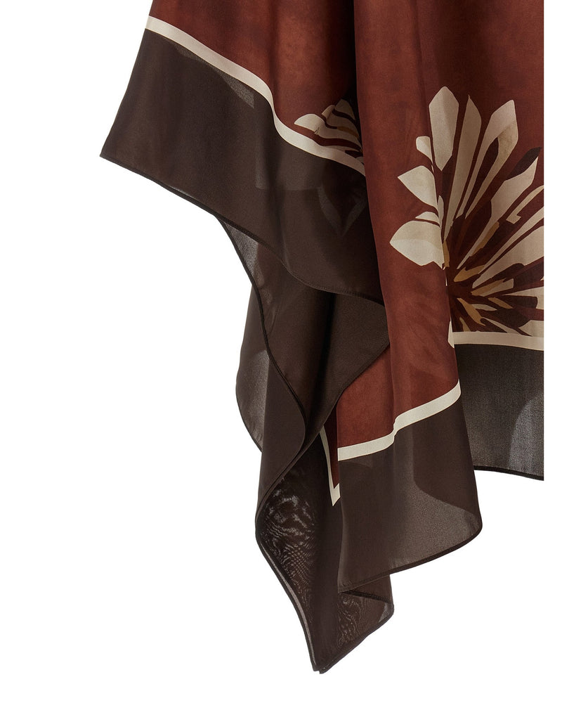 Brunello Cucinelli Silk Scarf Blouse Glam Steals