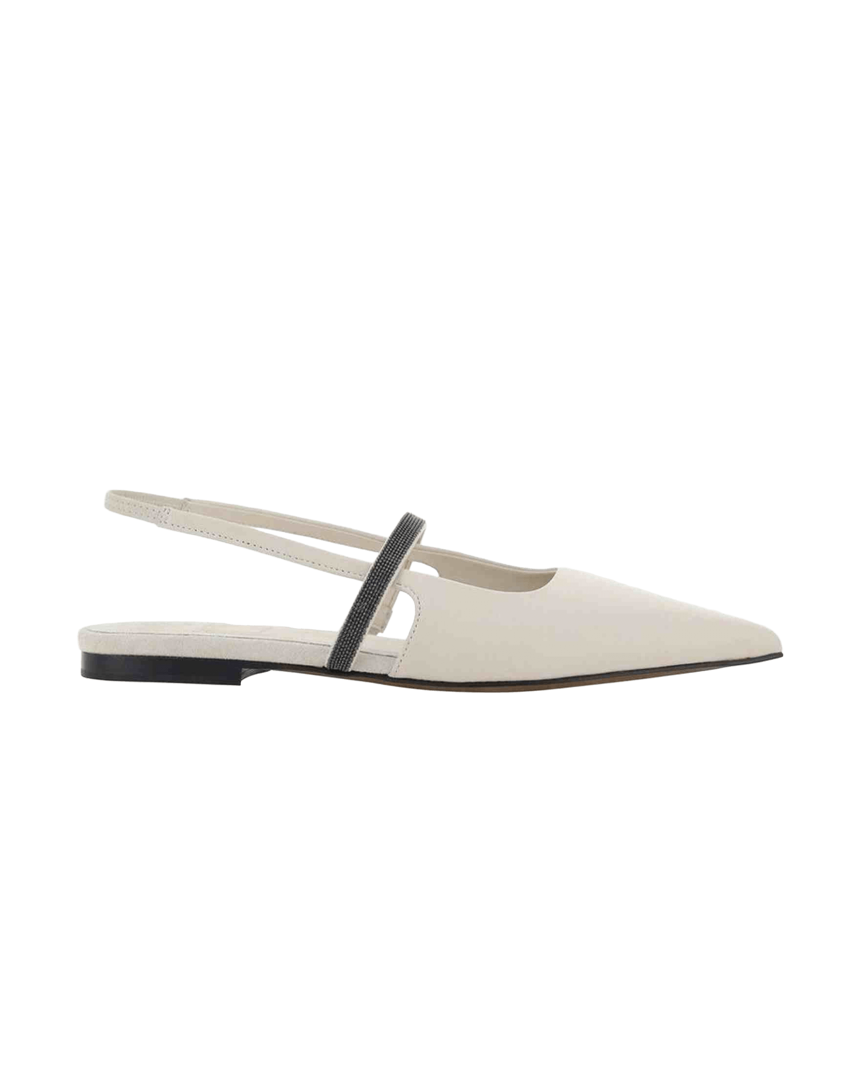 Brunello Cucinelli Slingback Flats Glam Steals