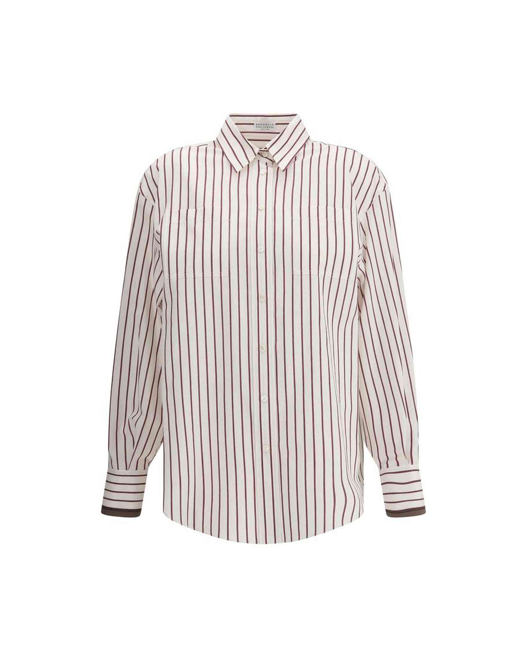 Brunello Cucinelli Striped Shirt Glam Steals