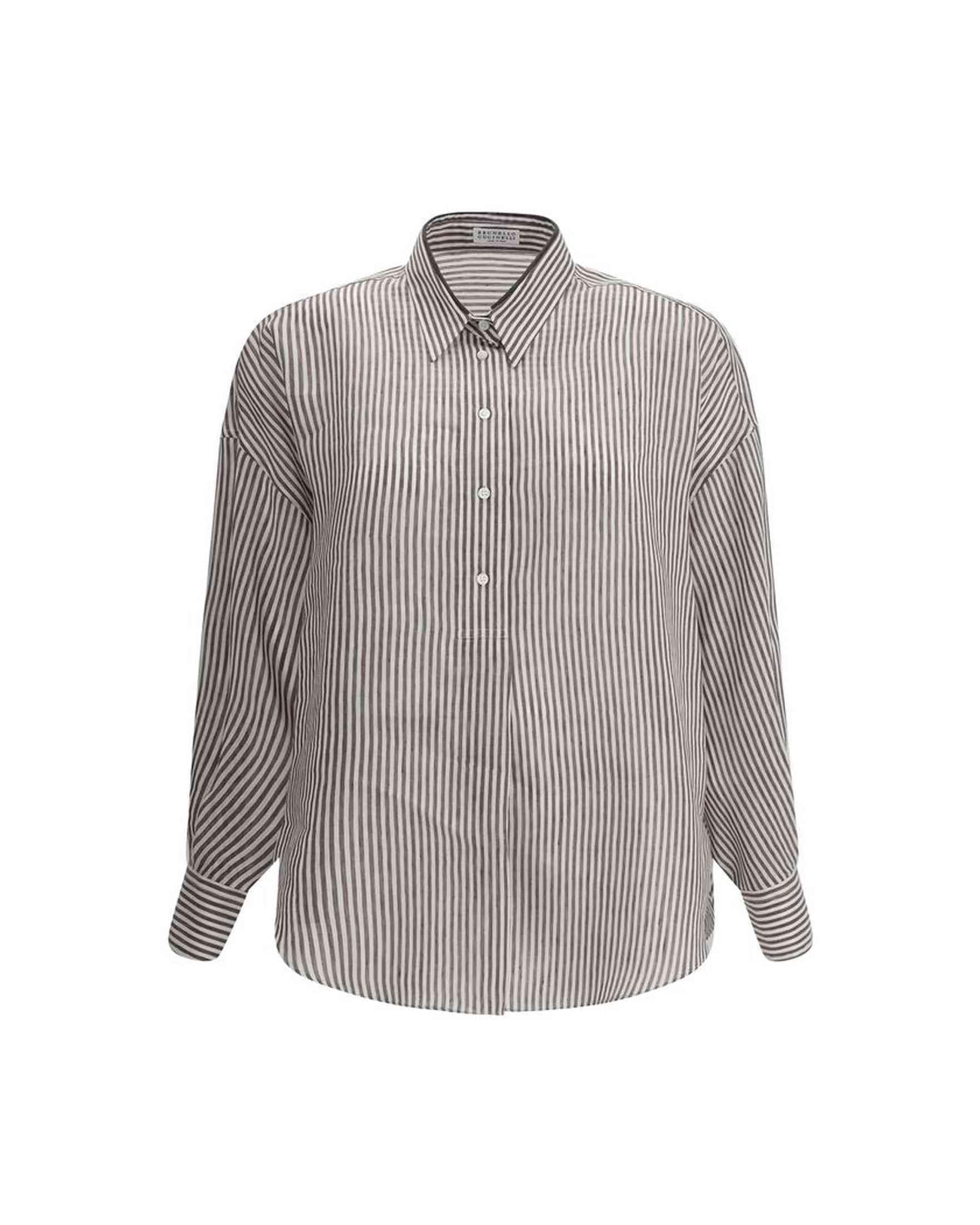 Brunello Cucinelli Striped Shirt Glam Steals