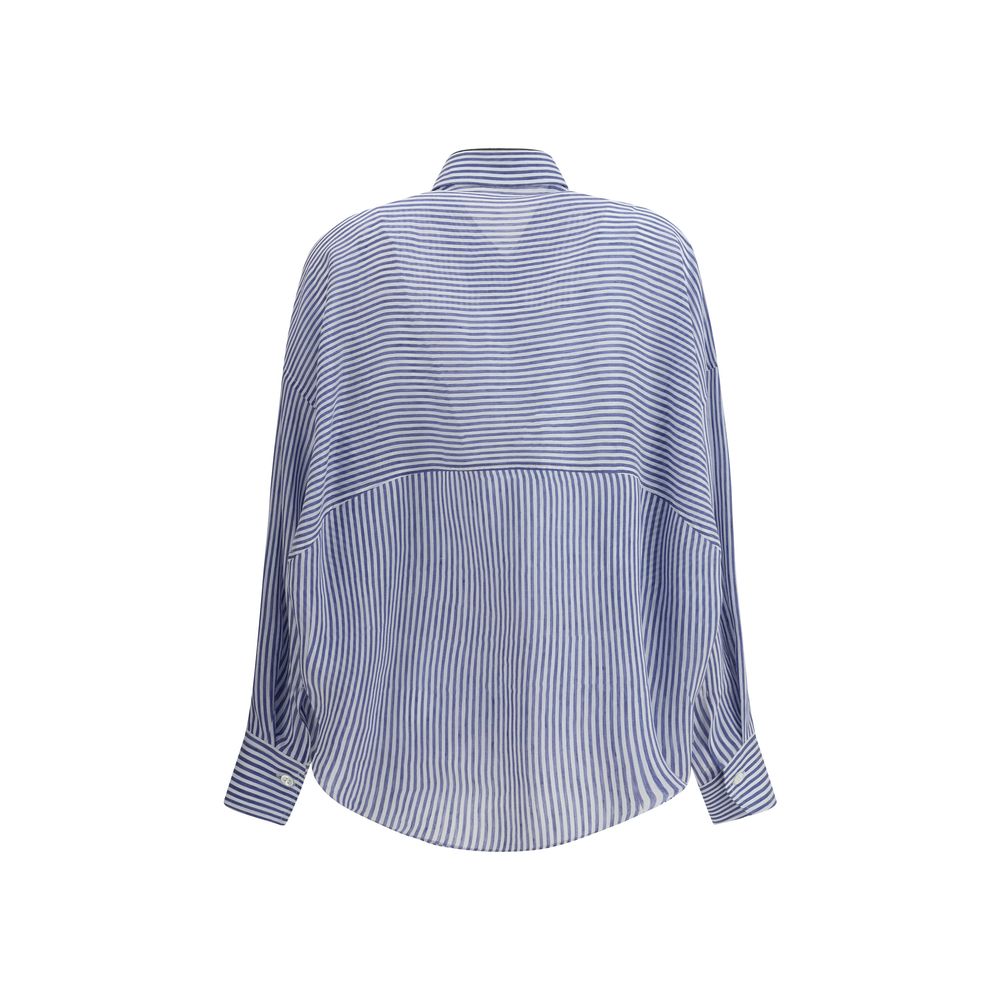 Brunello Cucinelli Striped Shirt Glam Steals
